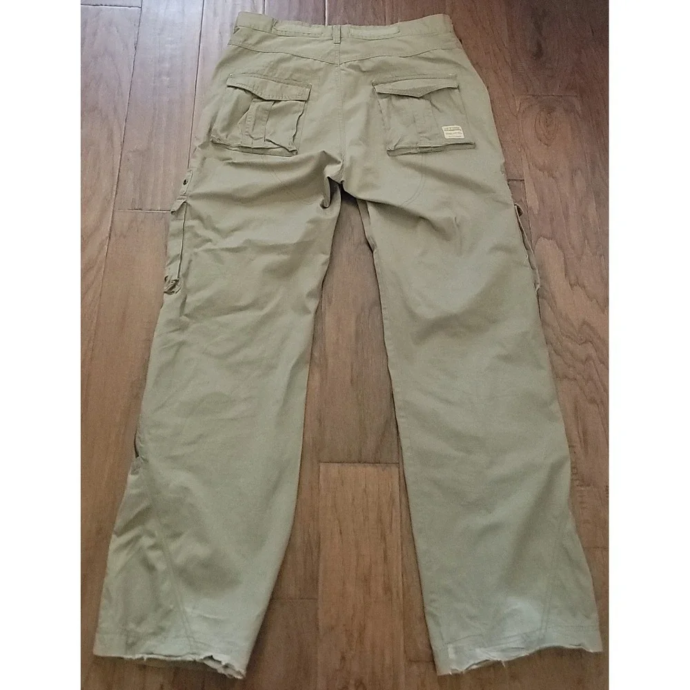 VTG Levi Sykes Men's Let There Be Cargos Pockets Chino Pants Sz 36x33 See Desc - Picture 8 of 10